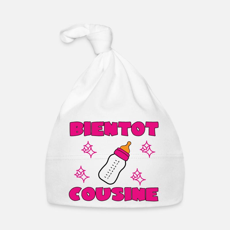 BALD EIN COUSIN Baby Bio-Mütze