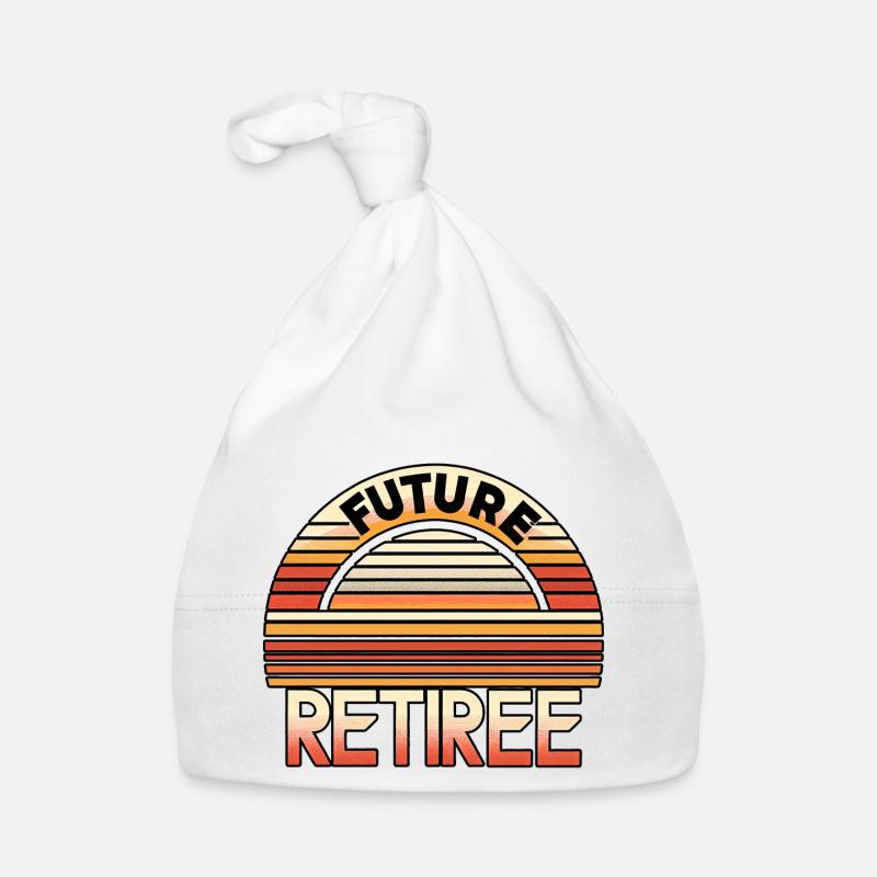 Future Retiree 7 Organic Baby Cap