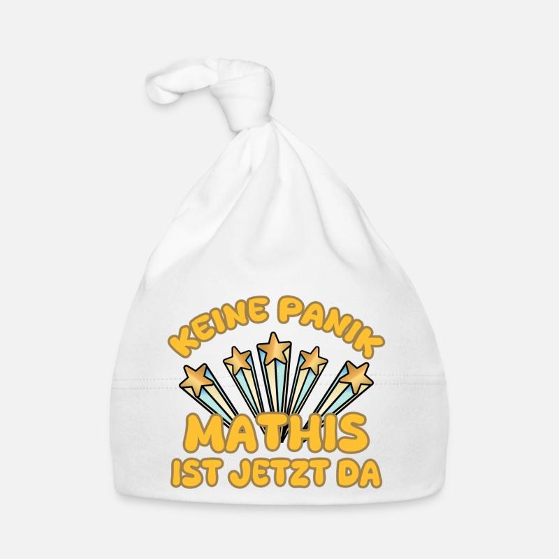 Vorname Mathis Baby Bio-Mütze