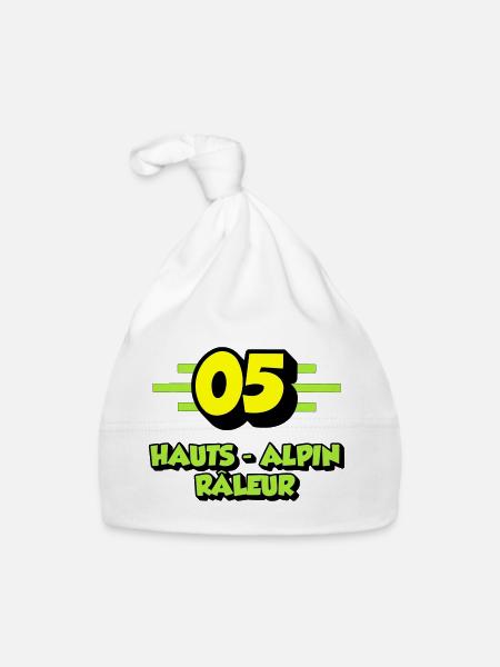 High Alpine Complainer - Organic Baby Cap - white - Front