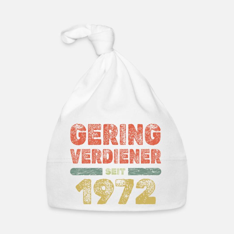 1972 Baby Bio-Mütze