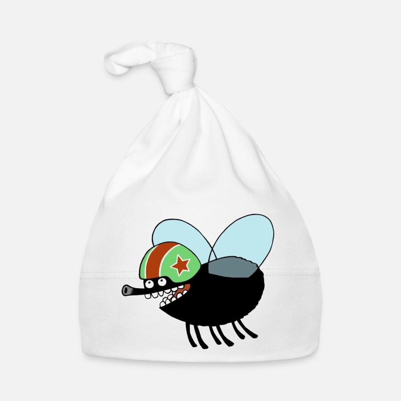 flying fly Organic Baby Cap