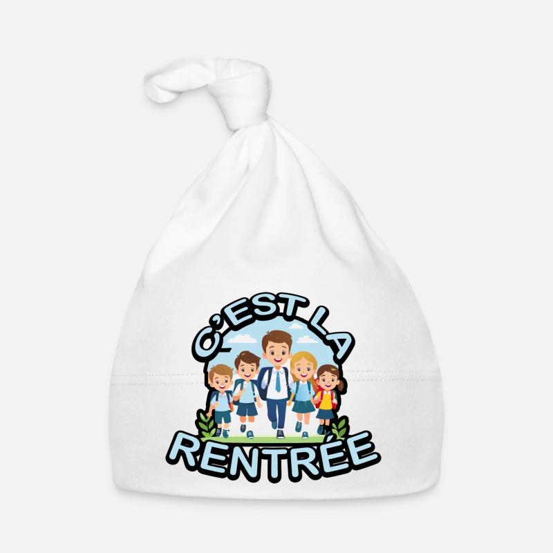 Back to school Organic Baby Cap