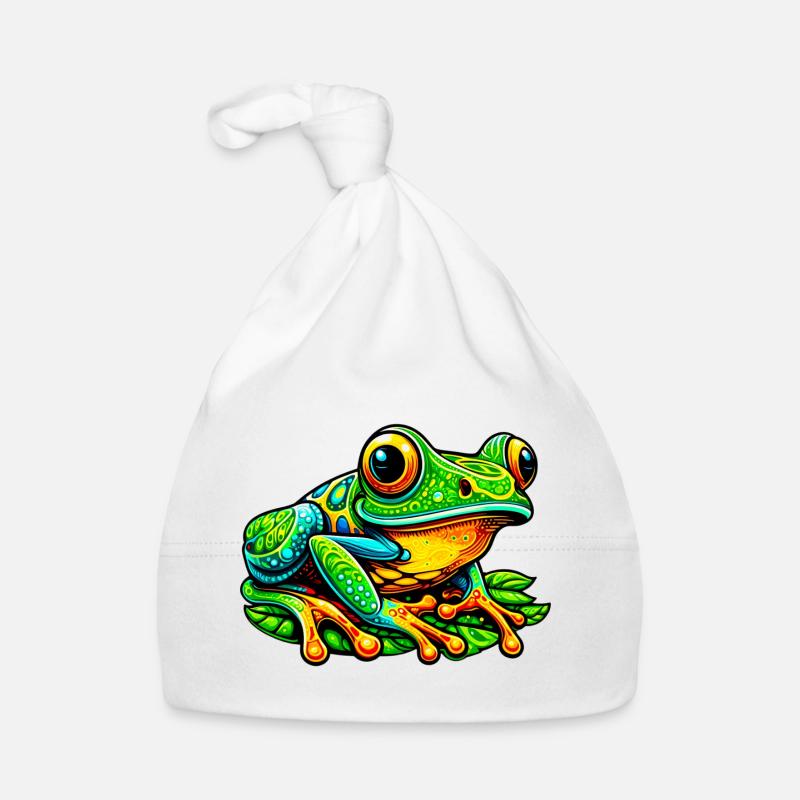 Grenouille Bonnet bio Bébé