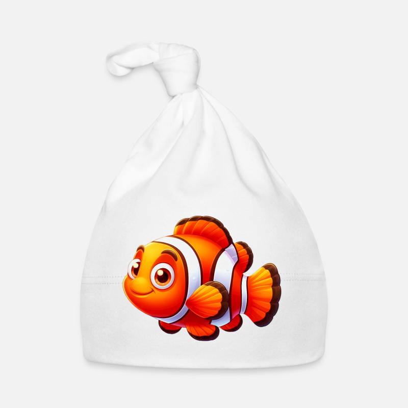 Clownfisch Baby Bio-Mütze