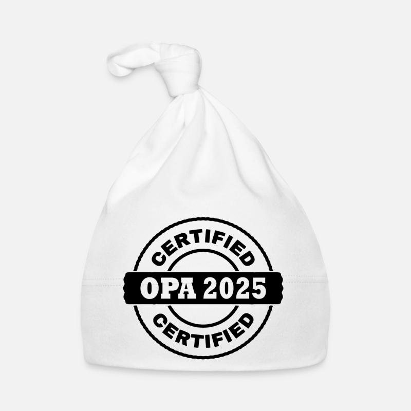 Opa 2025 Baby Bio-Mütze