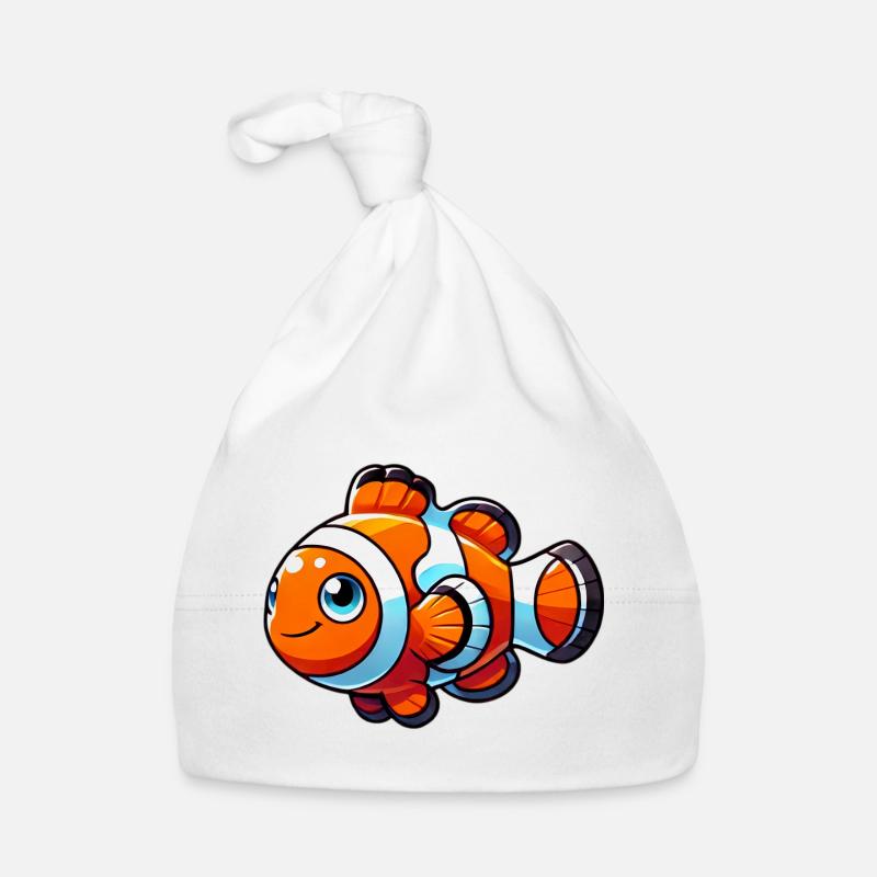 Poisson-clown Bonnet bio Bébé
