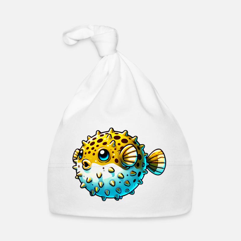 Kugelfisch Baby Bio-Mütze