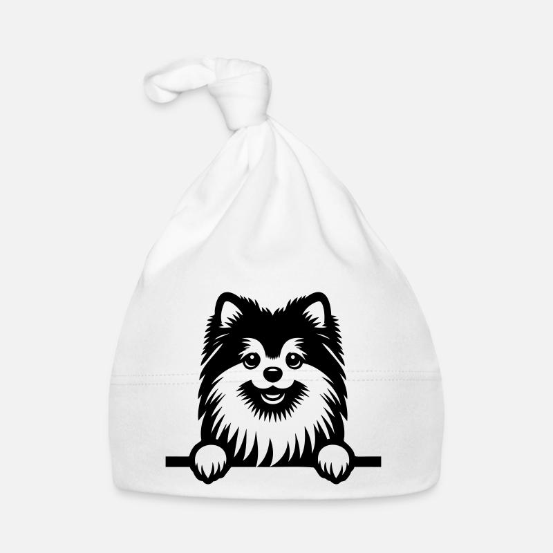 Pomeranian Baby Bio-Mütze