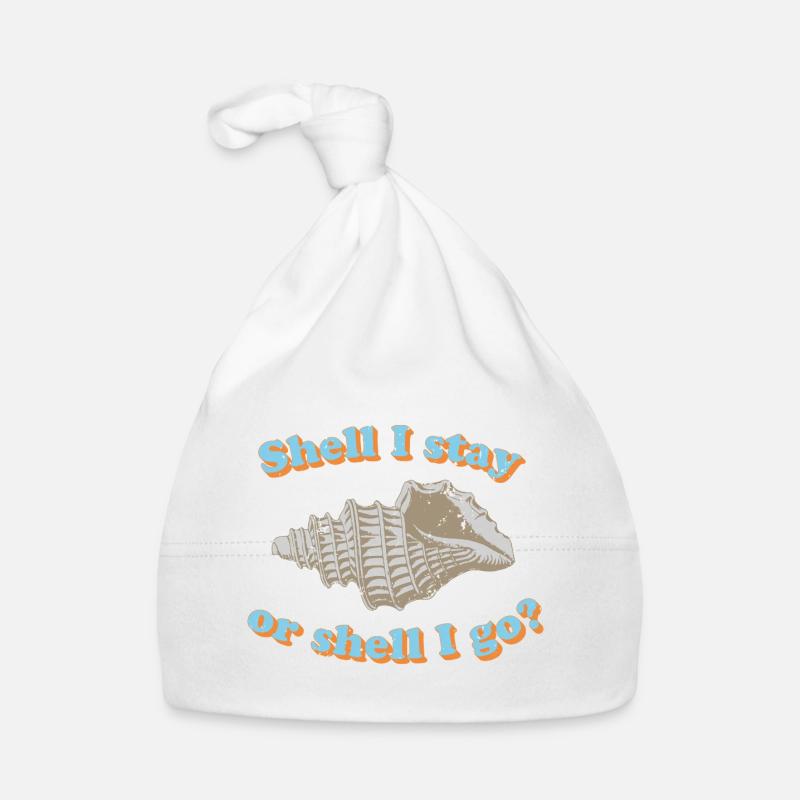 Muschel oder gehen? Baby Bio-Mütze