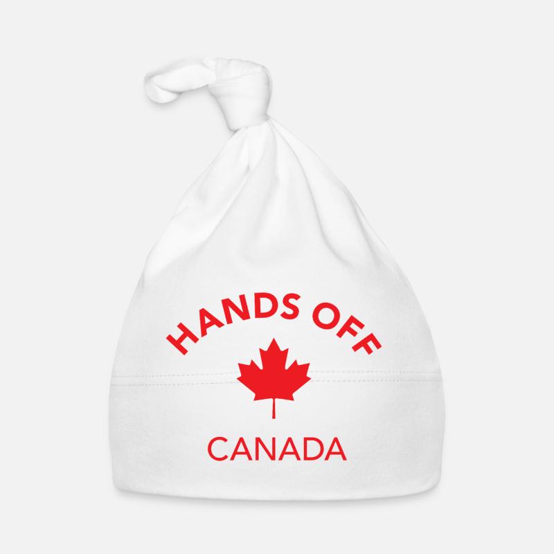 NE TOUCHEZ PAS AU CANADA Bonnet bio Bébé