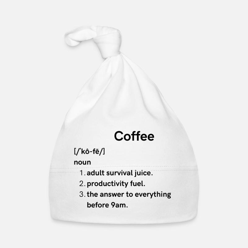 Kaffee Baby Bio-Mütze