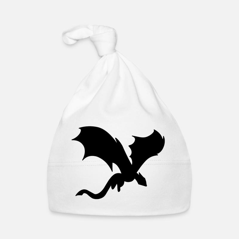 Mythical Dragon's Shadow Organic Baby Cap