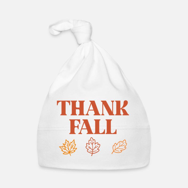 Thank Fall Organic Baby Cap