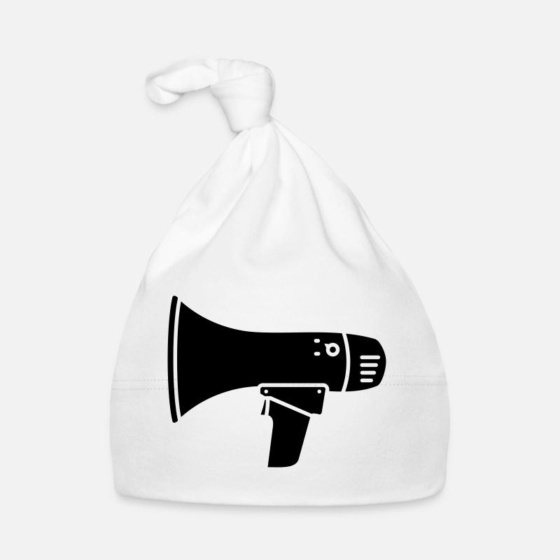 Megaphone loud demo ultras Organic Baby Cap