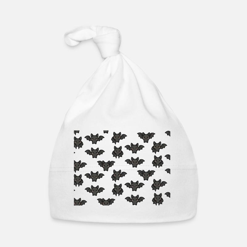 Bats Organic Baby Cap