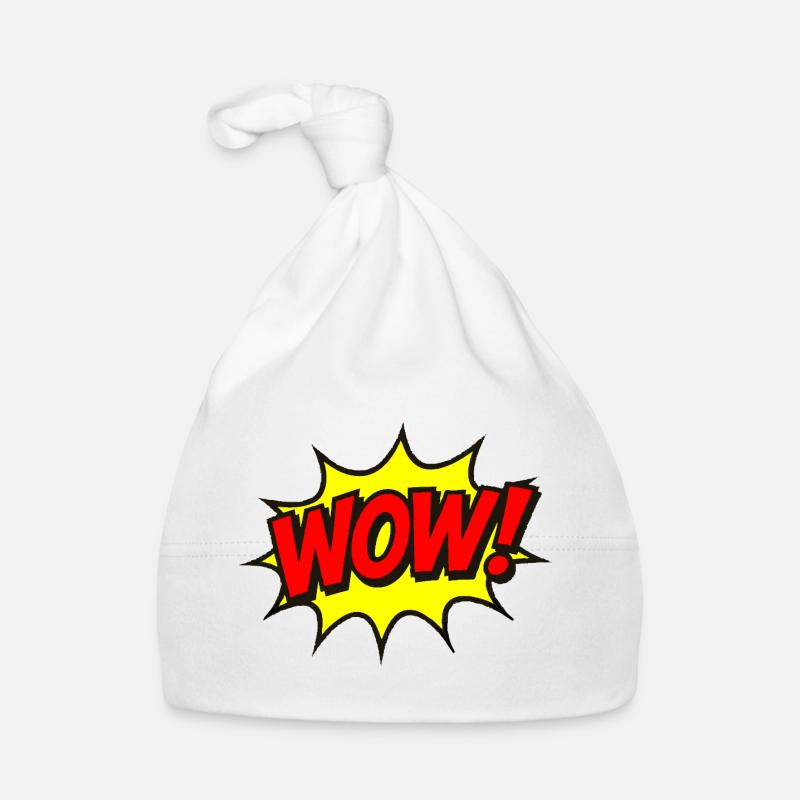 Wow Explosion Pop Art Organic Baby Cap