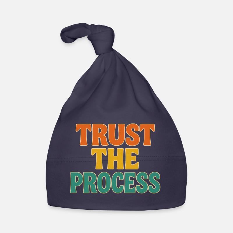 Trust the process Organic Baby Cap