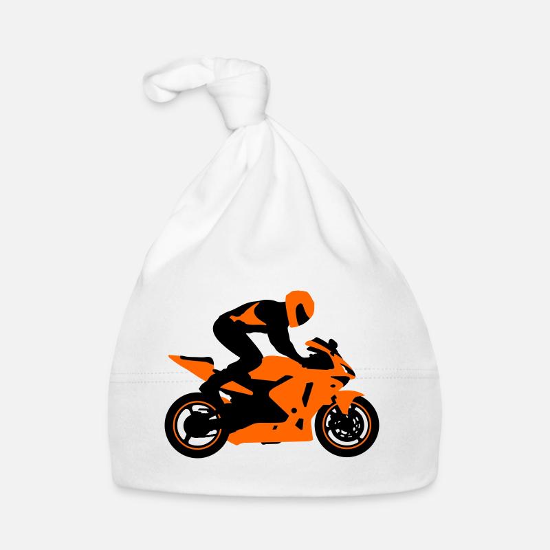 Cascadeur à moto Bonnet bio Bébé