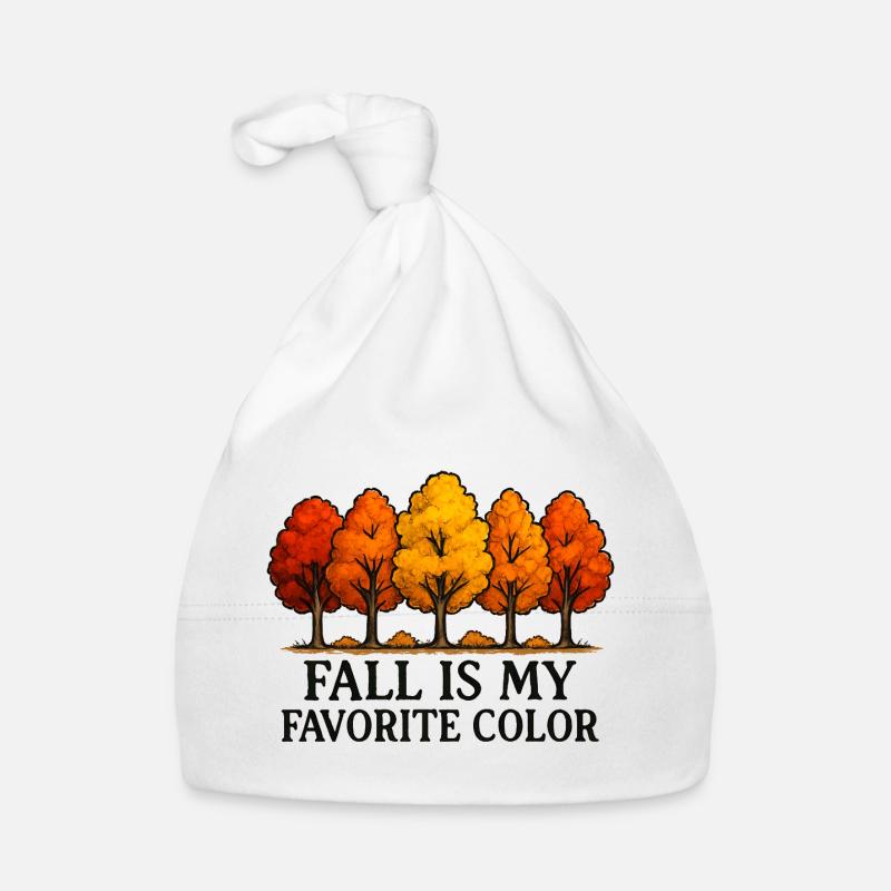 L’automne est ma couleur préférée L’amour d’automne Bonnet bio Bébé