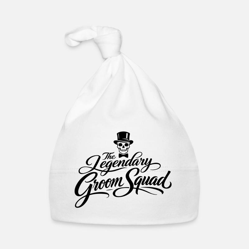 Escouade des mariés Bräutigam Jga Bonnet bio Bébé