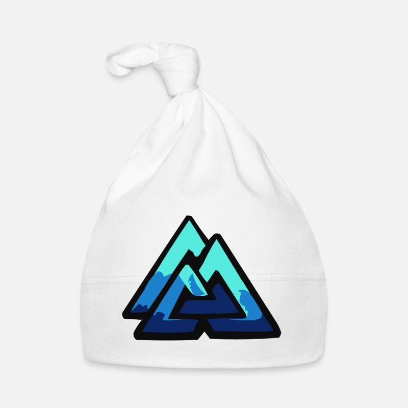 Valknut Wotan Wotan's Knot Organic Baby Cap