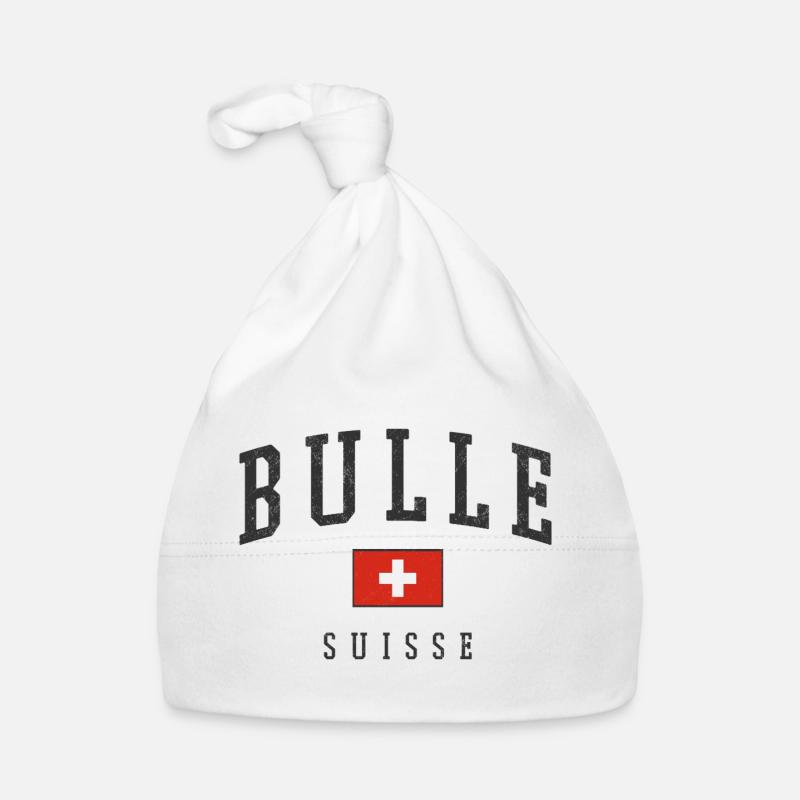 Bulle Suisse Emblem Organic Baby Cap