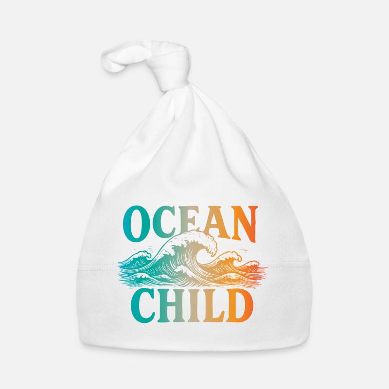 Ocean Child Baby Bio-Mütze