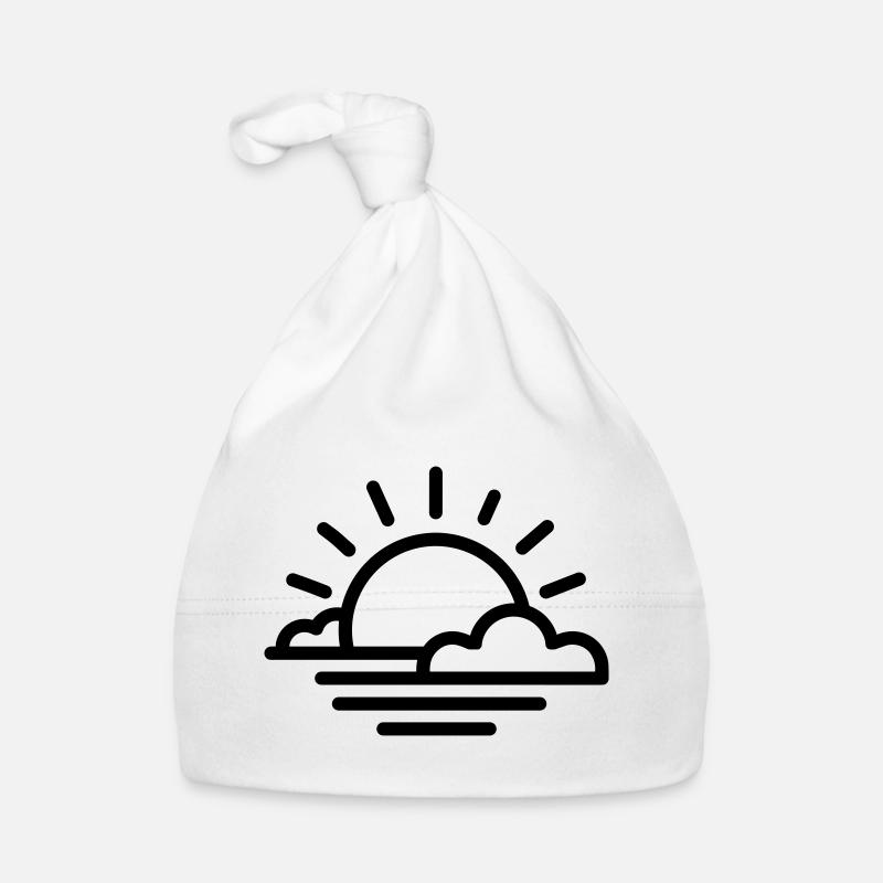 coucher de soleil Bonnet bio Bébé