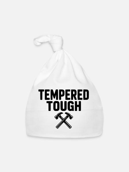 Dur Tempéré - Bonnet bio Bébé - blanc - Devant