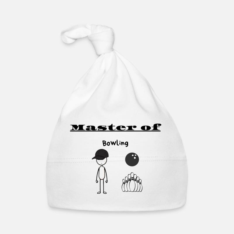 Maître du bowling Bonnet bio Bébé