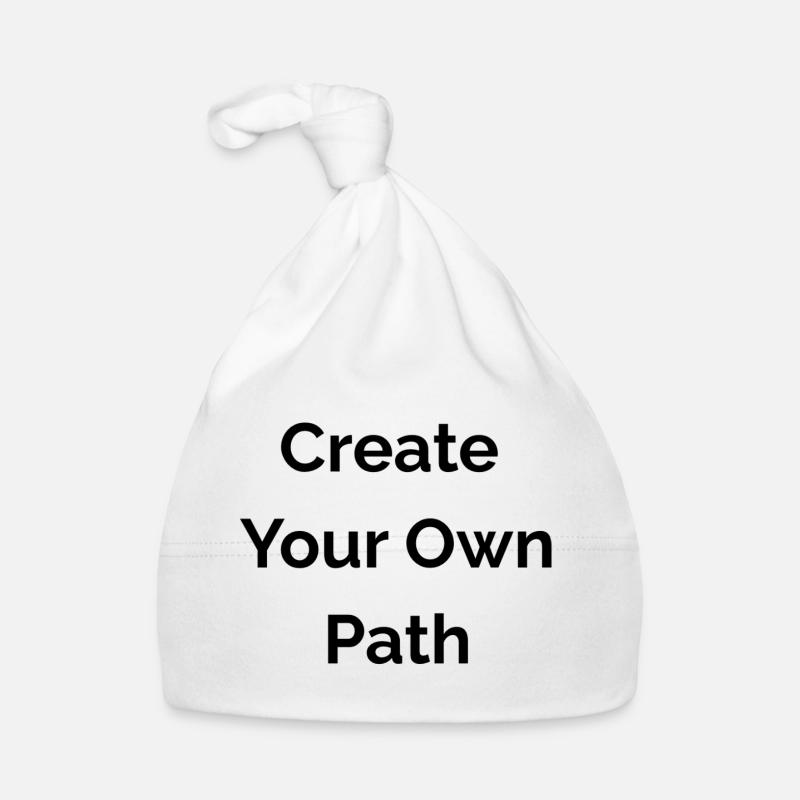 Create your own path Organic Baby Cap