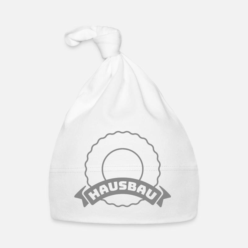 Team Hausbau Abzeichen Logo Baby Bio-Mütze