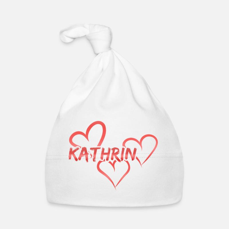 Kathrin als Vorname Baby Bio-Mütze