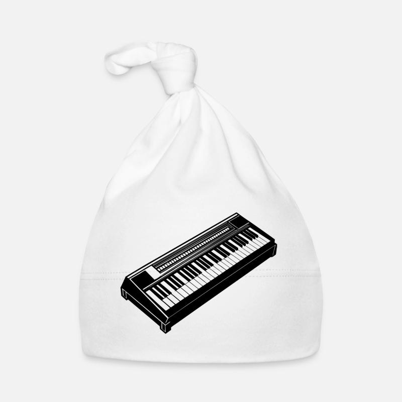 Electronic Keyboard Organic Baby Cap