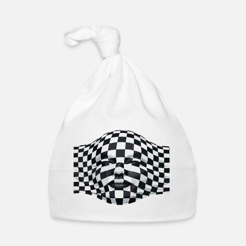 Face under cloth Organic Baby Cap