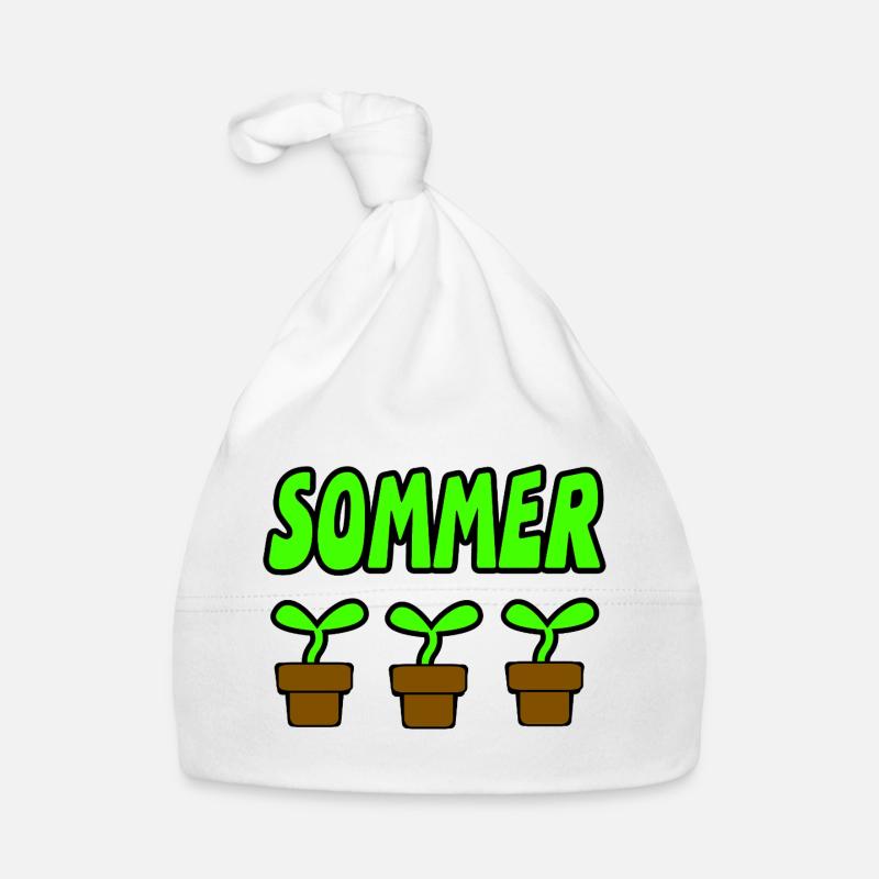 Sommer Baby Bio-Mütze