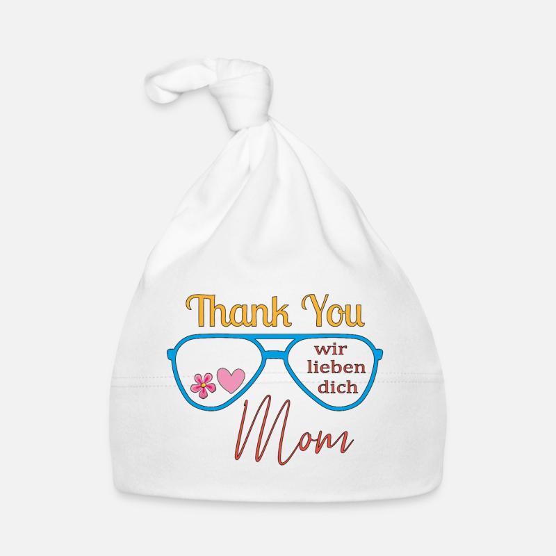 Danke Mama  Baby Bio-Mütze
