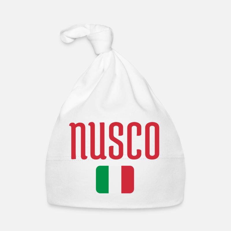 Nusco Italian Flag Organic Baby Cap