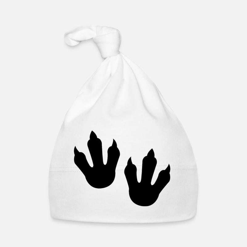 Empreintes de dinosaures Bonnet bio Bébé