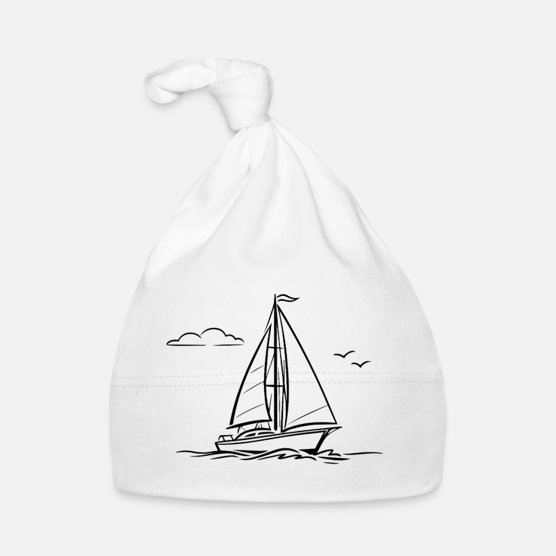 Segelboot Baby Bio-Mütze