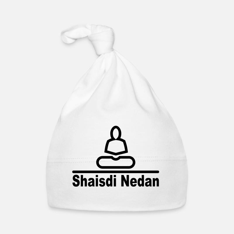 Shaisdi Nedan Petit - PrintShirt.at - Bonnet bio Bébé - blanc