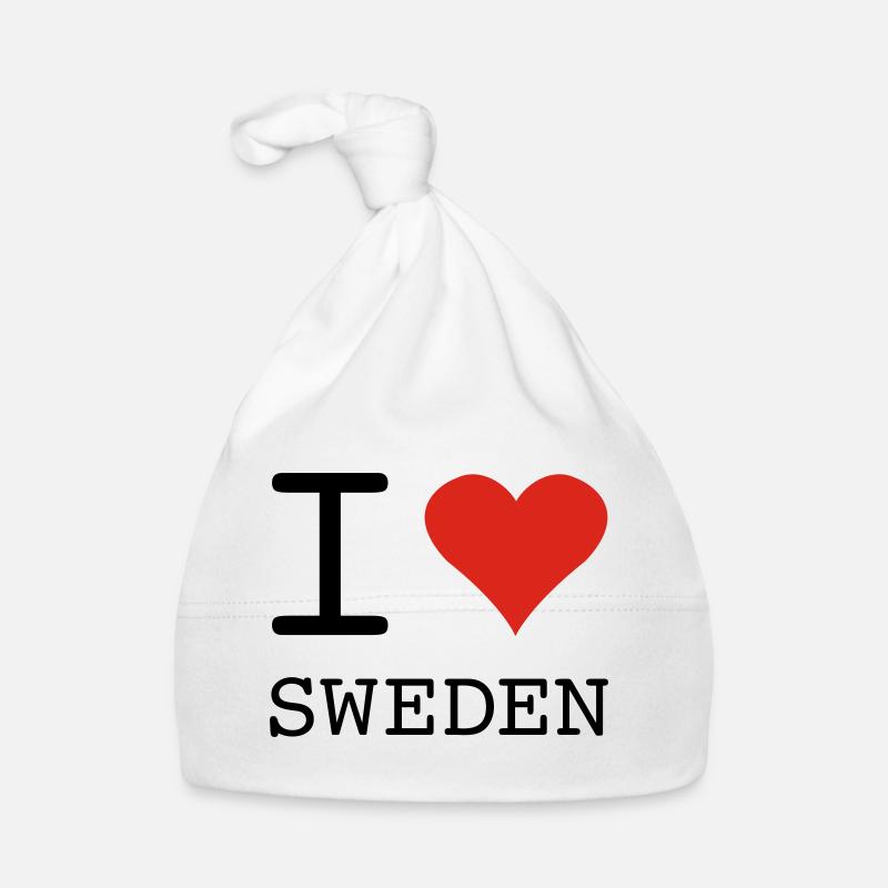 J’AIME LA SUÈDE Schweden Bonnet bio Bébé