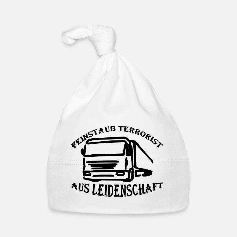 Feinstaub Terrorist aus Leidenschaft Baby Bio-Mütze