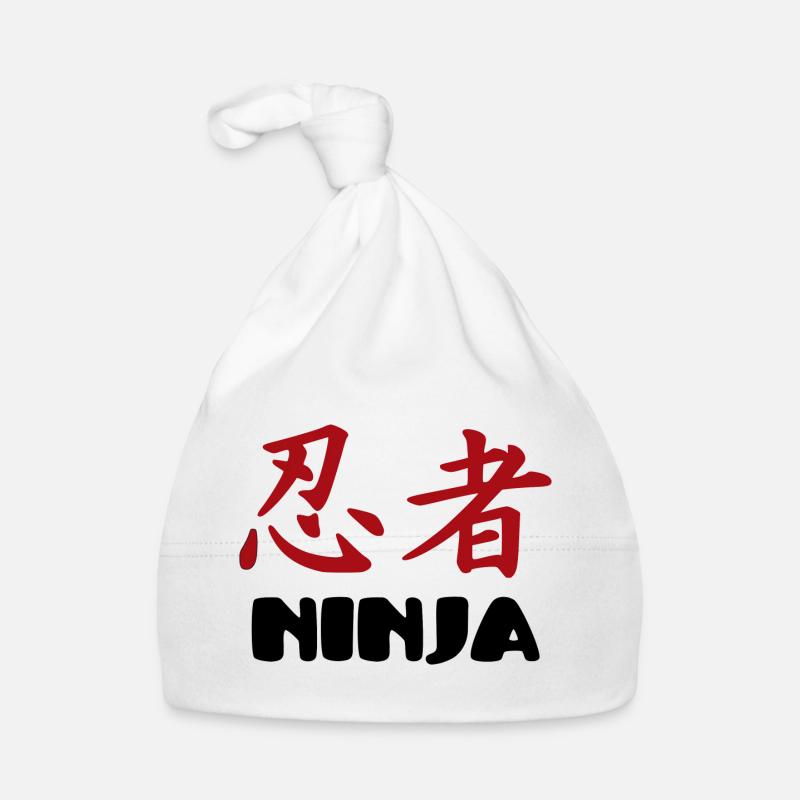 Ninja - Guerrier - Combattant Bonnet bio Bébé