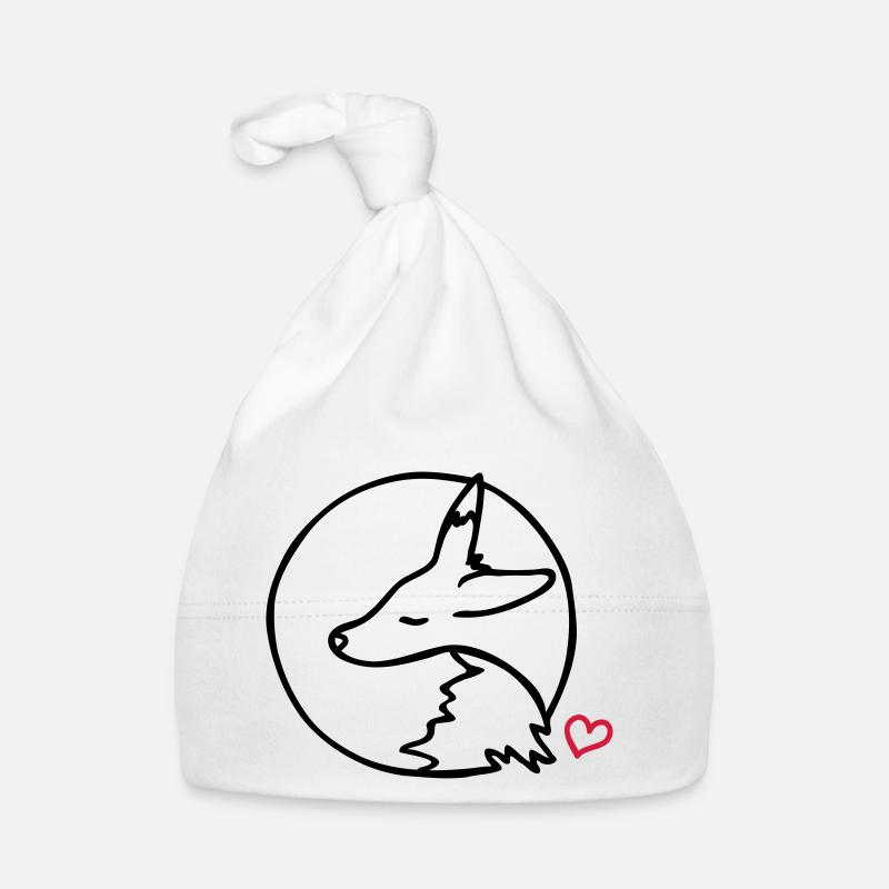 Sleeping fox Organic Baby Cap