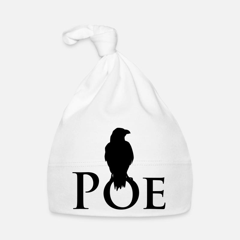 Poe Raven Cappellino ecologico per neonato