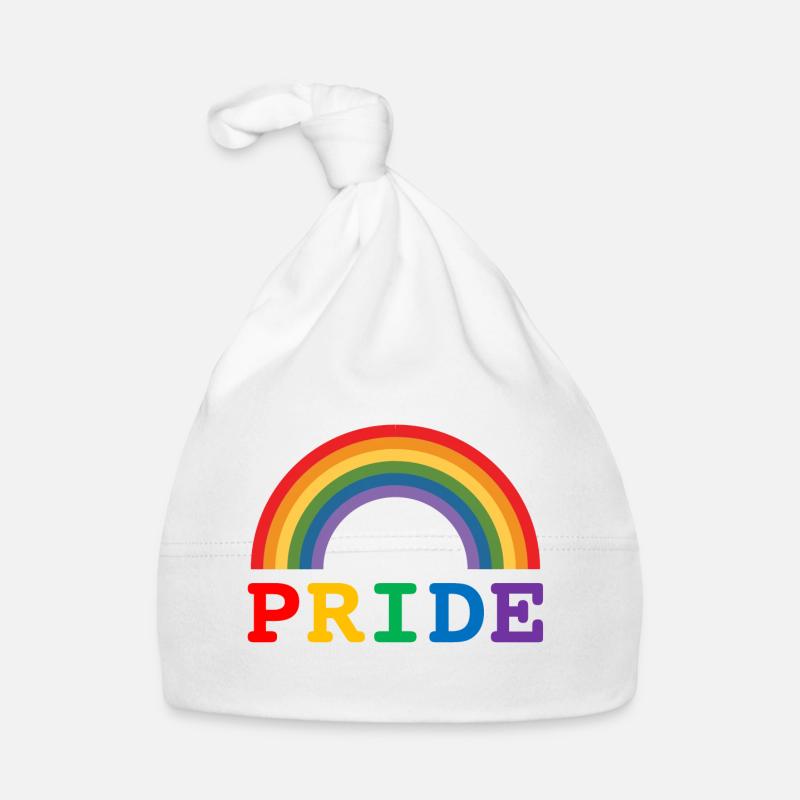 Pride Rainbow | LGBT | arc en ciel Bonnet bio Bébé