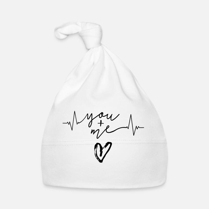 toi + moi - Bonnet bio Bébé - blanc