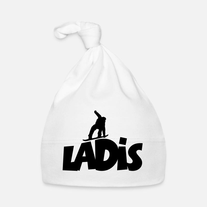 Ladis Snowboard Organic Baby Cap